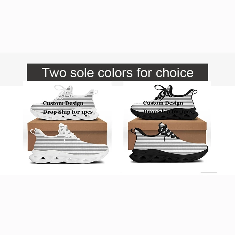 3D Green Weed Leaves Printing Platform Sneakers For Women Breathable Lace Up Flat Shoes Comfort Femme Footwear