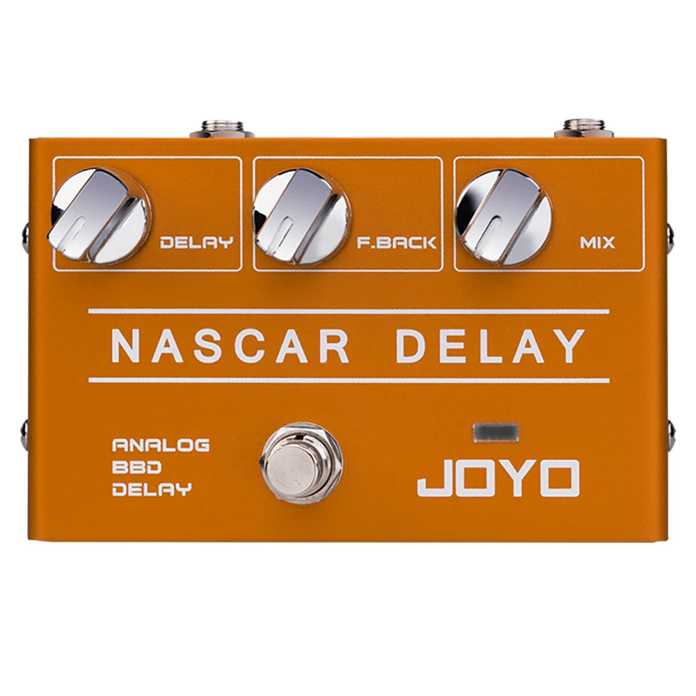 

JOYO R-10 Nascar Guitar Delay Pedal Processor Narcar Analog Delay Pedal Classic Bbd Vintage Electric Guitar Effect Pedal