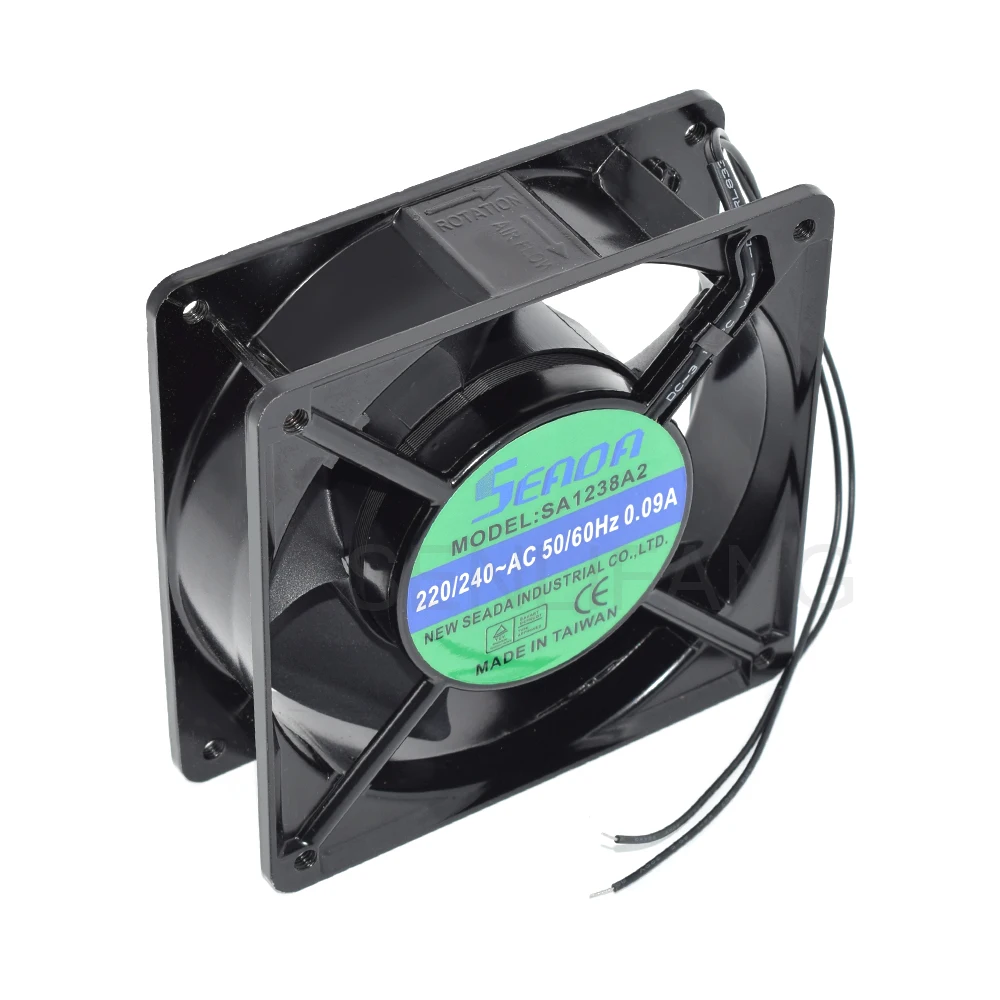 かばの 12CMファン 12038 SAH1238S6A 冷却AC220-230V 0.13A 120*120*38MM