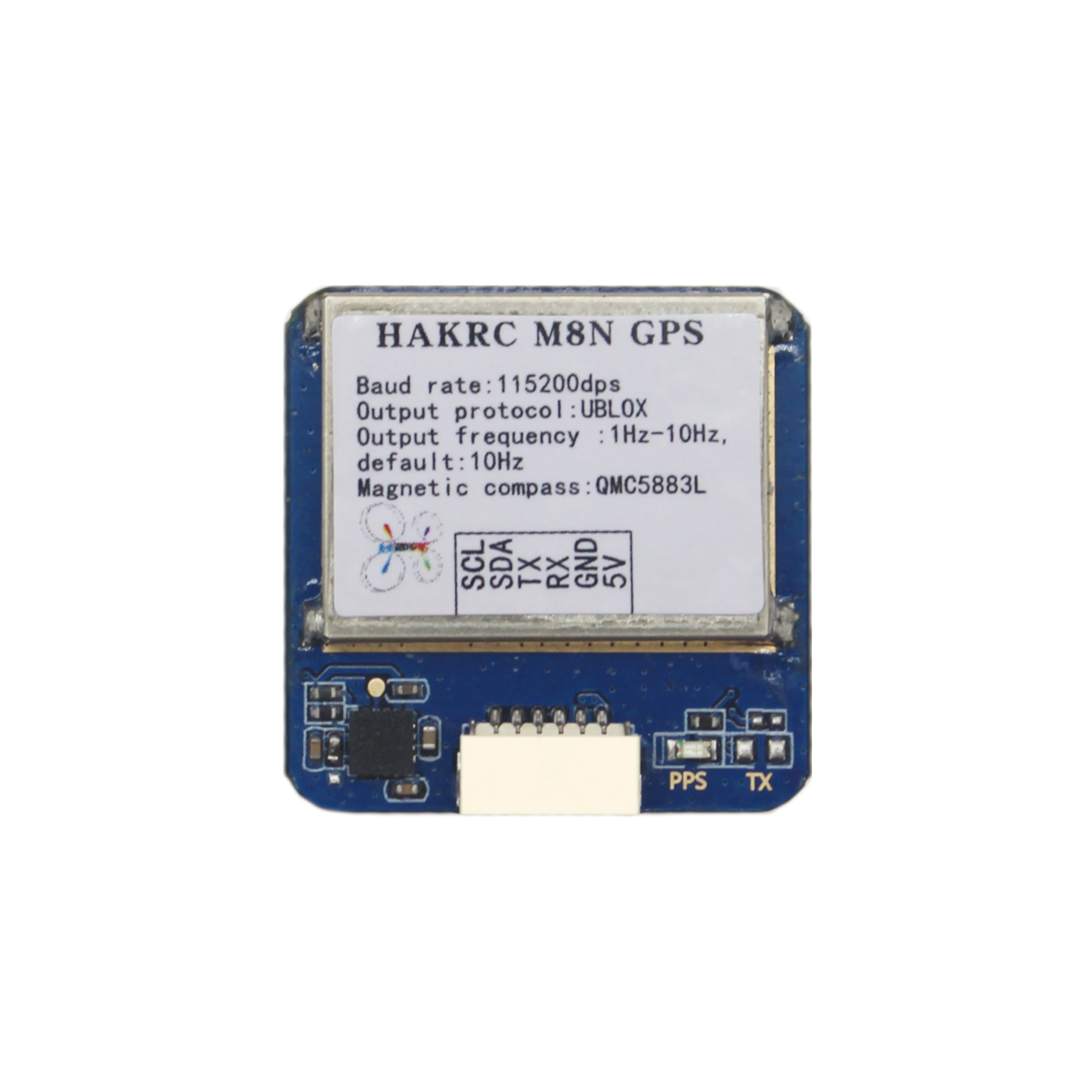 

HAKRC M8N GPS F23-U BEIDOU Receiver Integration Compass 72CH NMEA0183 Compatible F4/F7 Flight Control for RC FPV Racing Drone