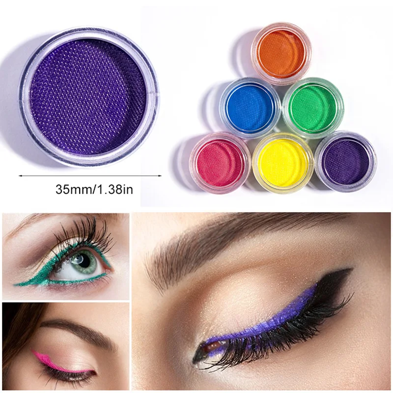 Multicolor Water Activated Eyeliner Private Label Matte