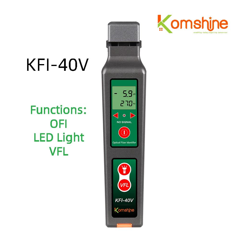 Identificateur De Fibre Optique Komshine KFI-45 - Multifonction OPM + VFL 10mW + LED - Neuf