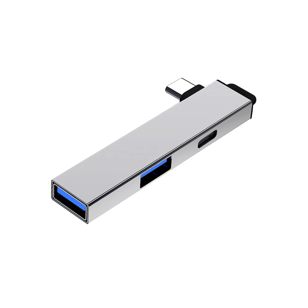Ultra-Slim High-Speed Portable USB 3.0 Hub with 3 Ports
