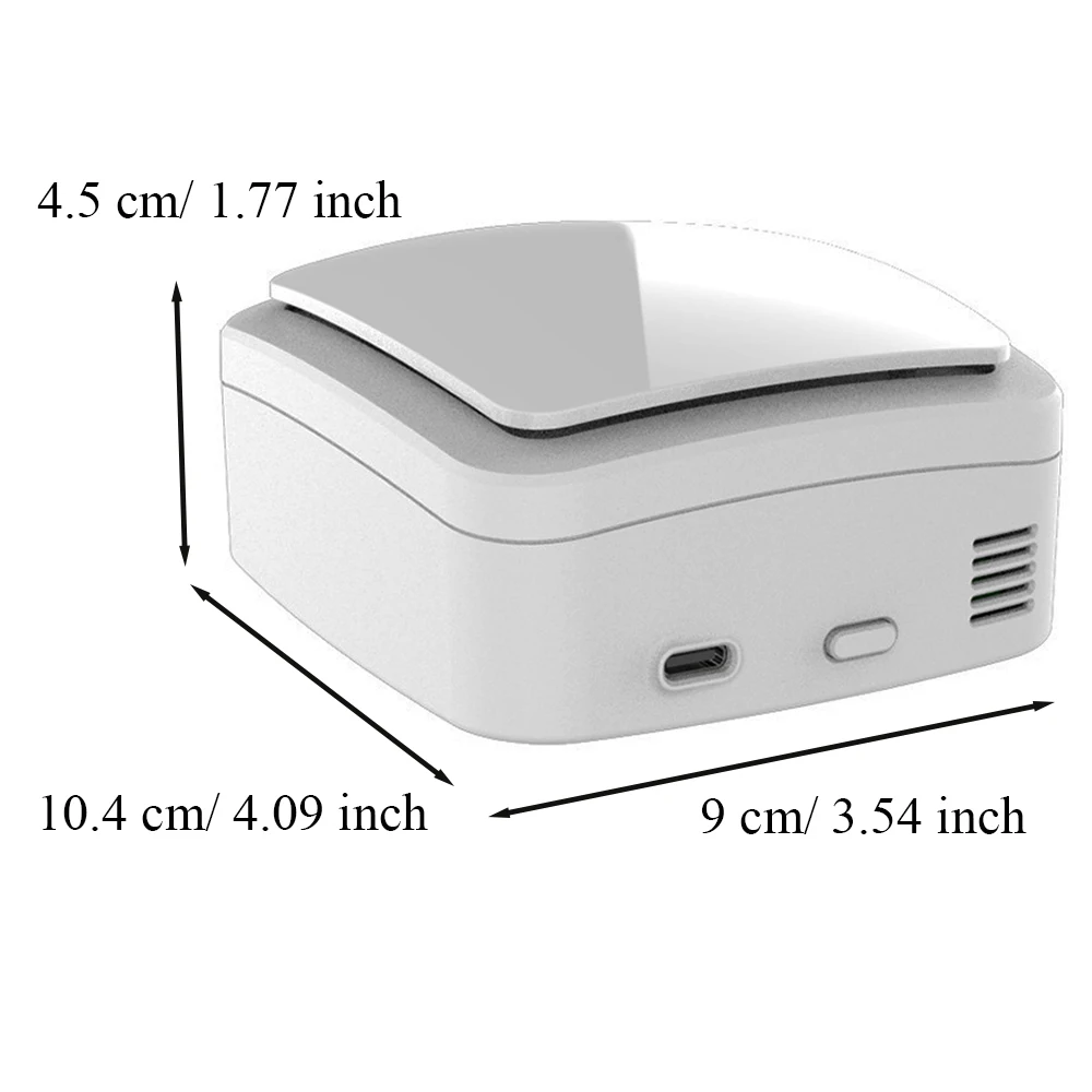 Robust ABS and PC materials Color: White Air Purifier