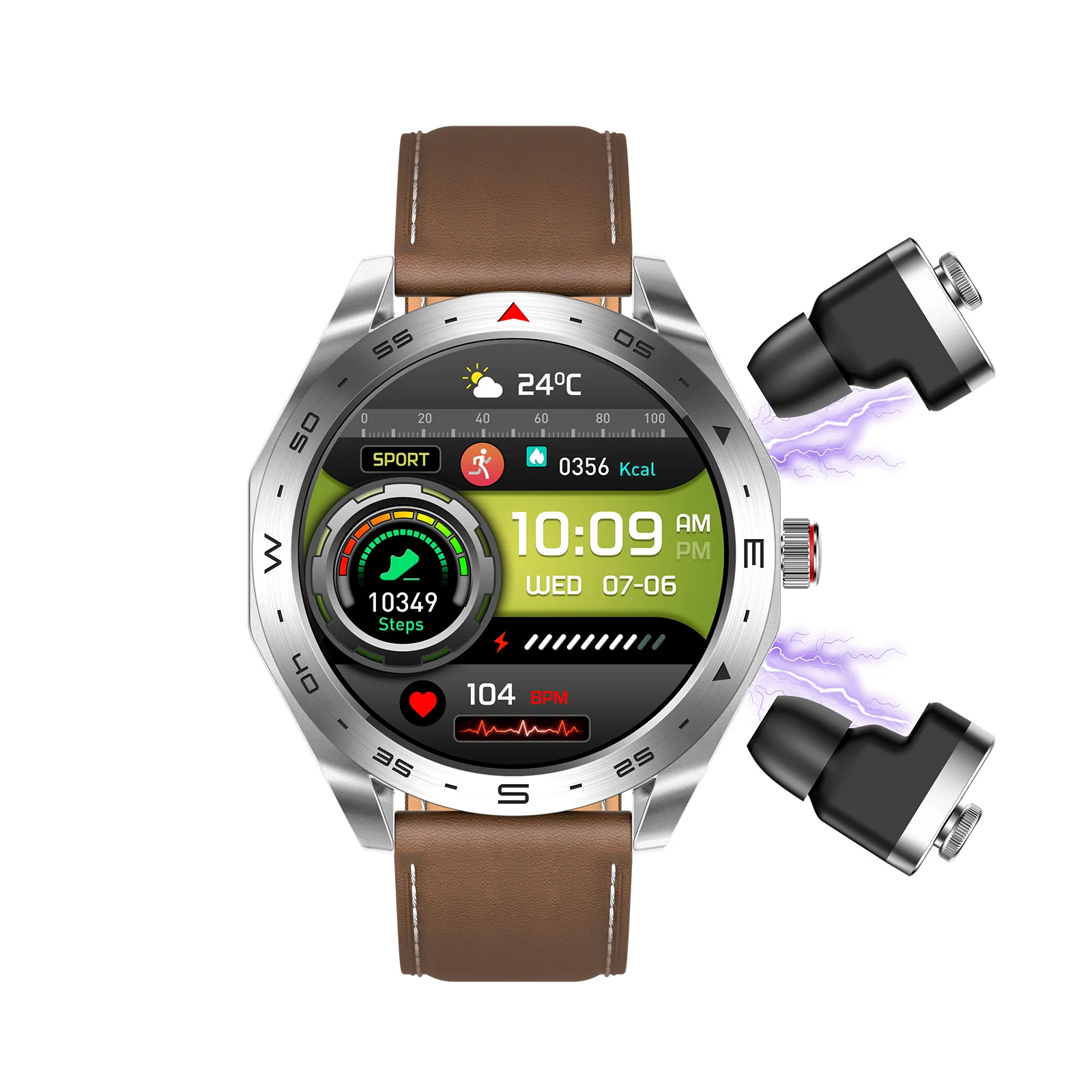 T95 ̾尡 ִ ο Ʈ ġ, 1.52 ġ Ǯ ġ ũ, ƮϽ ƮĿ, IP67 , BT ȭ, , ɹڼ 
