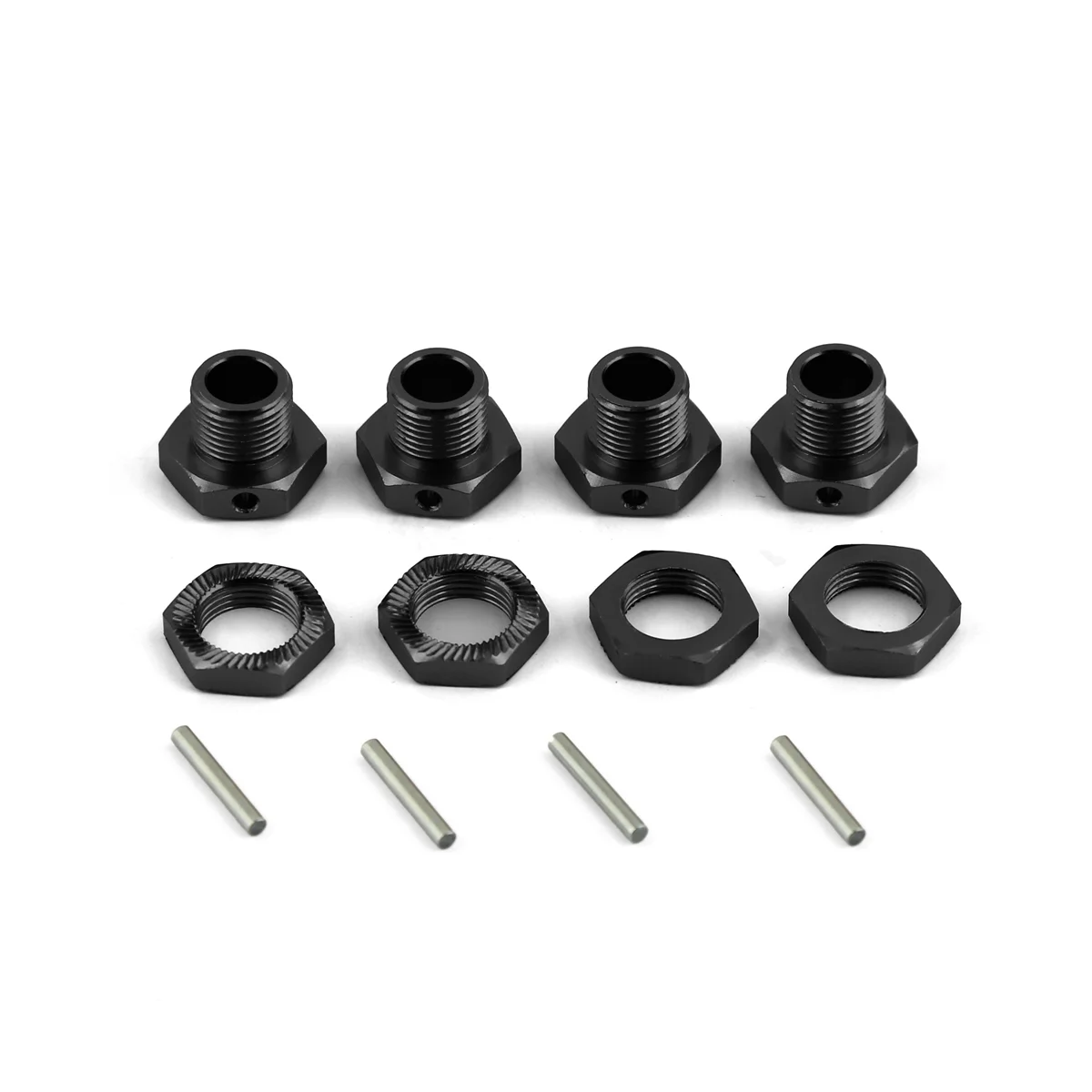 

For ARRMA 1/8 6S 1/7 INFRACTION LIMITLESS F1 17MM Metal Bonder, Metal Refitting and Upgrading Parts,Black