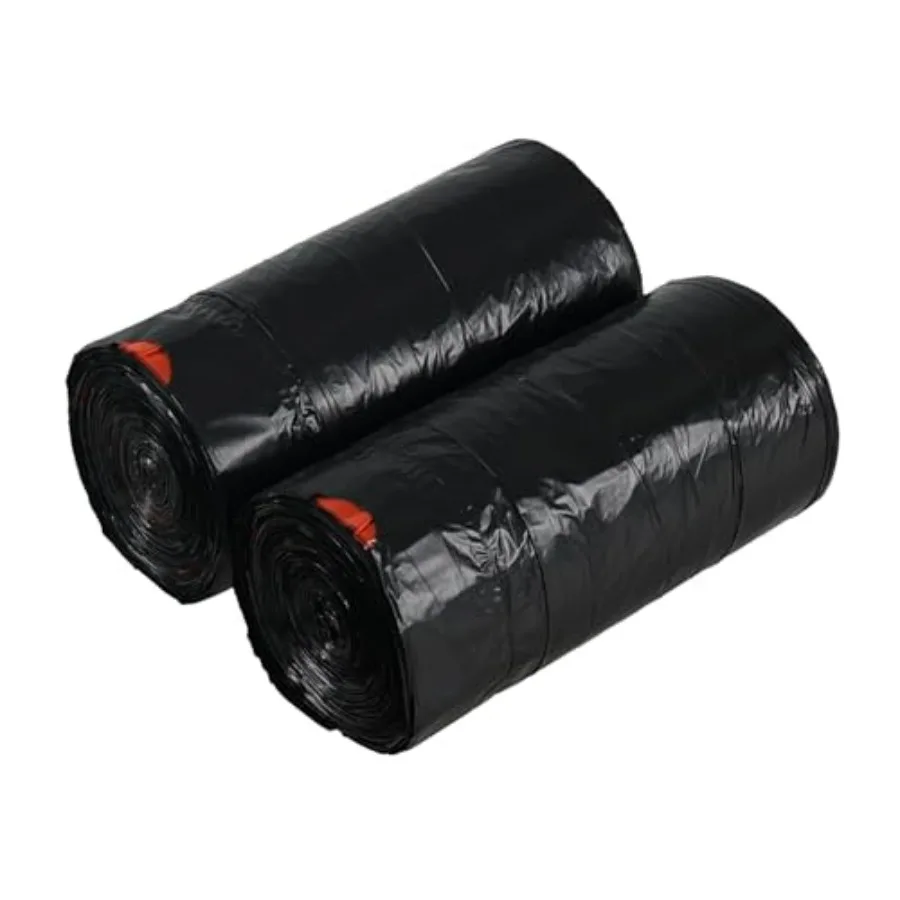 Durable 5 Gallon Drawstring Garbage Bags