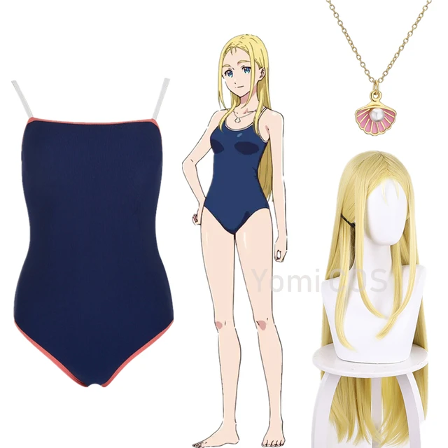 Gvavaya Manga Cosplay Summer Time Rendering Kofune Ushio Cosplay Swims