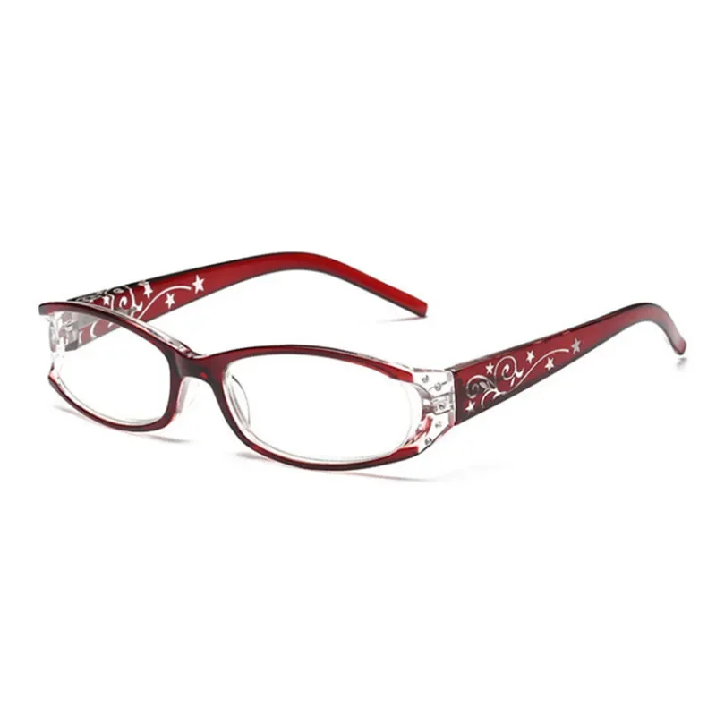 

Cat Eye Reading Glasses Women Retro Presbyopic Glasses Pattern Eyeglasses Legs Resin Frame Diopter +1.0 +1.5 +2.0 +2.5 +3.0 +3.5