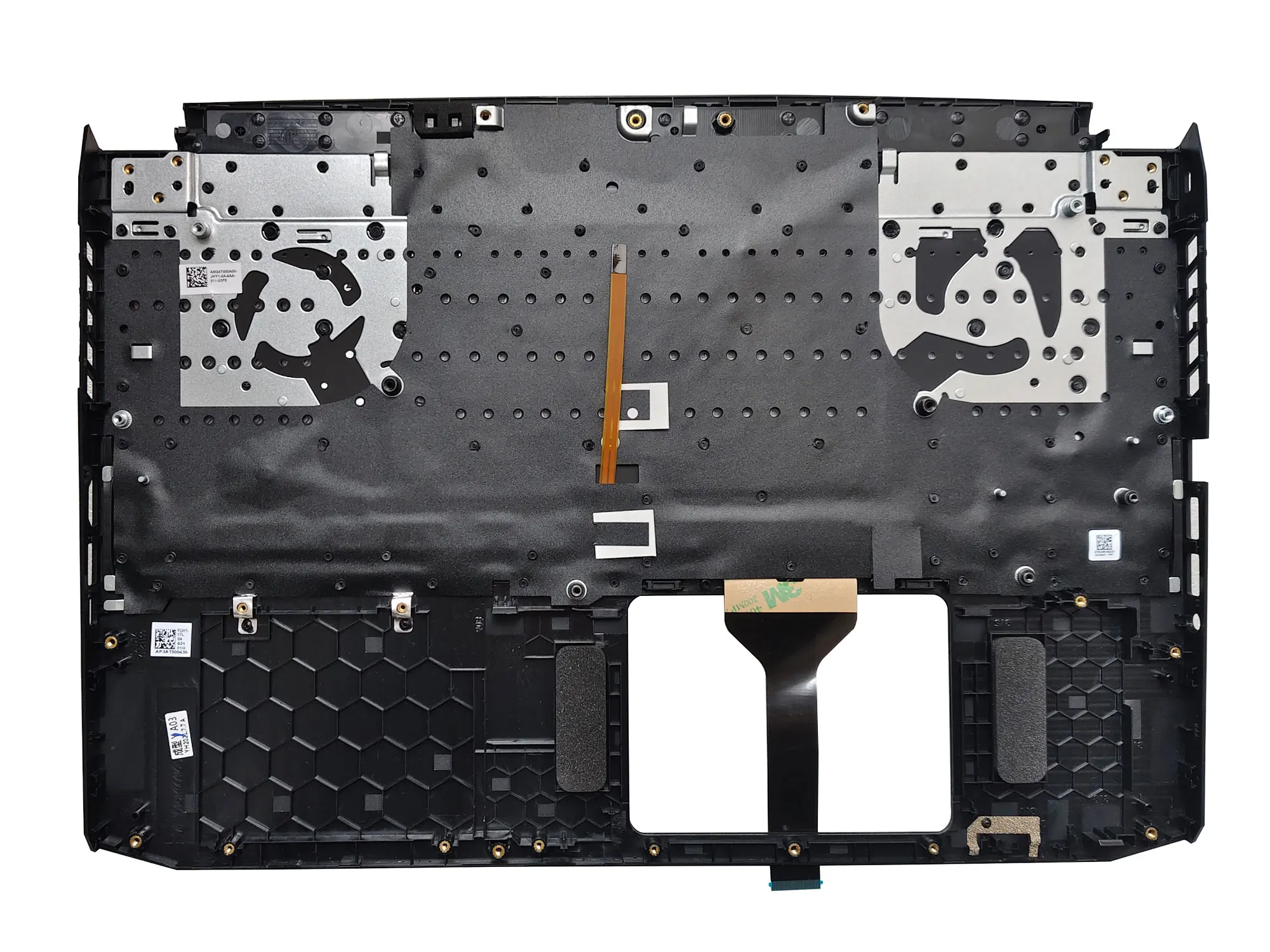 NEW For Acer Nitro 5 AN515-57 AN515-45 Russian/US laptop keyboard Laptop Palmrest Upper Cover Case Red backlight