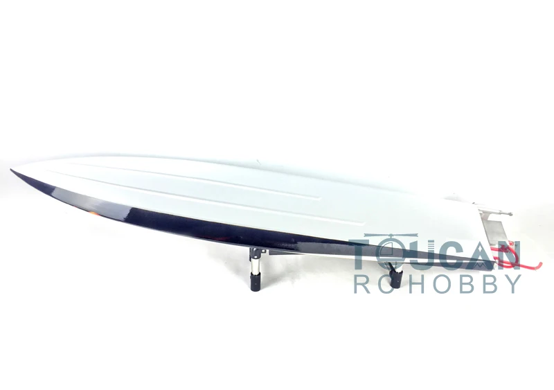G30D 30CC Black Fiber Glass 65KM/H High Speed Gasoline Racing ARTR RC Boat W/ Radio System Toucan for Adults THZH0070-SMT8 3