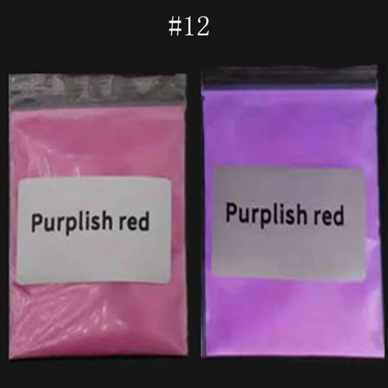 Halloween Luminous Phosphor Nail Glitter Powder Glow-In -Dark Epoxy Resin Nail Powder 50G