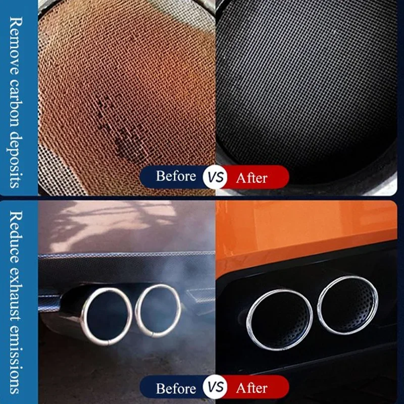 Engine Cleaner Car Carbon Cleaning Agent 300/600/1200ML Fuels System Cleaner Catalytic Converter Engine Accelerators engine cleaner