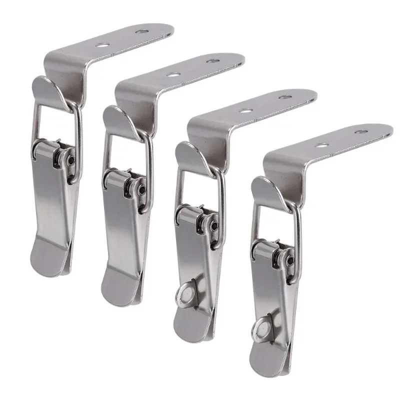 Duck-mouth Buckle Hook Buckle Padlock Cabinet Door Lock Luggage Latch Clip toggle latches decorative latches furniture hardware buckle clamp 2/4PCS