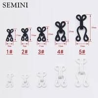 10pcs combined Copper Buttons Sewing Hooks And Eyes Closure for Bra Clothing Trousers Skirt Sewing DIY Clasp Buckle Accessory 2