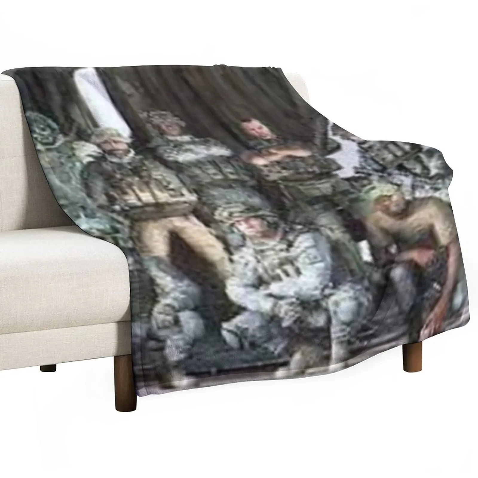 

TASK FORCE Throw Blanket Sofas Blankets Sofas Of Decoration Soft Plush Plaid Fluffy Shaggy Blanket