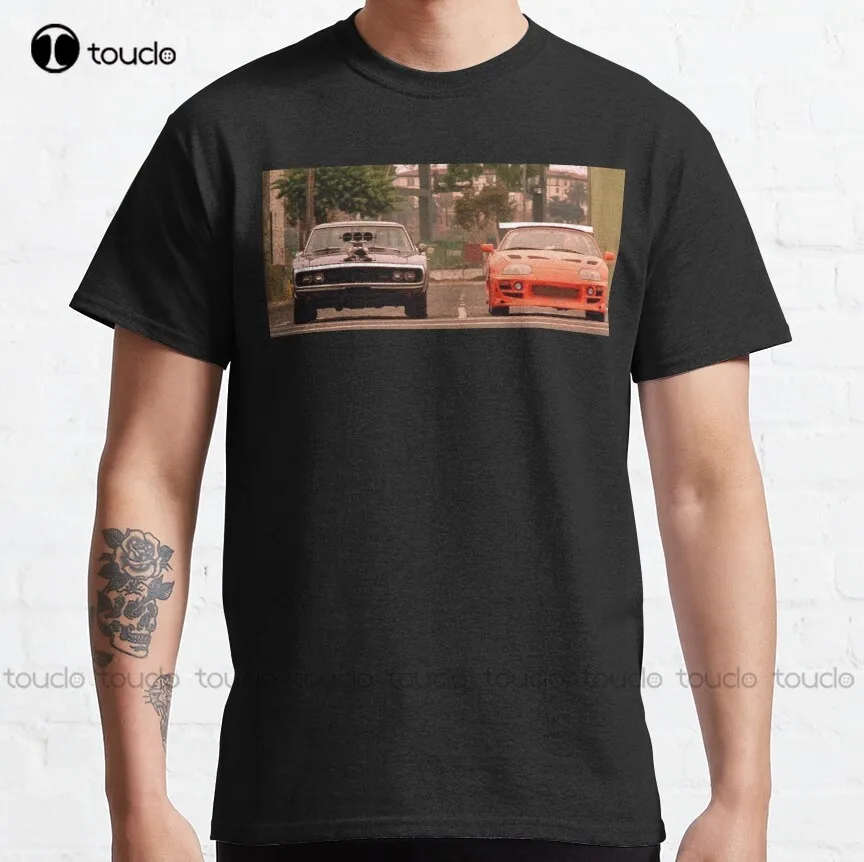 The Fast And The Furious Last Race Classic T-Shirt Shirt Per Uomo Custom Aldult Teen Unisex Digital Printing Xs-5Xl All Seasons