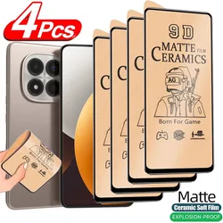 4PCS Matte Ceramic HD Screen Protector Film - 4 Pieces (For Note 12 Pro 5G)