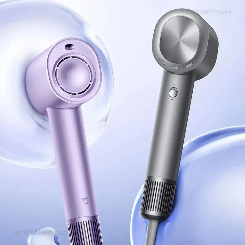 Xiaomi Mijia H701 Hair Dryers High Speed Water Ion Professional Hair Care Quick Dry Negative Ion 65m/s 110000Rpm 220V Dryer