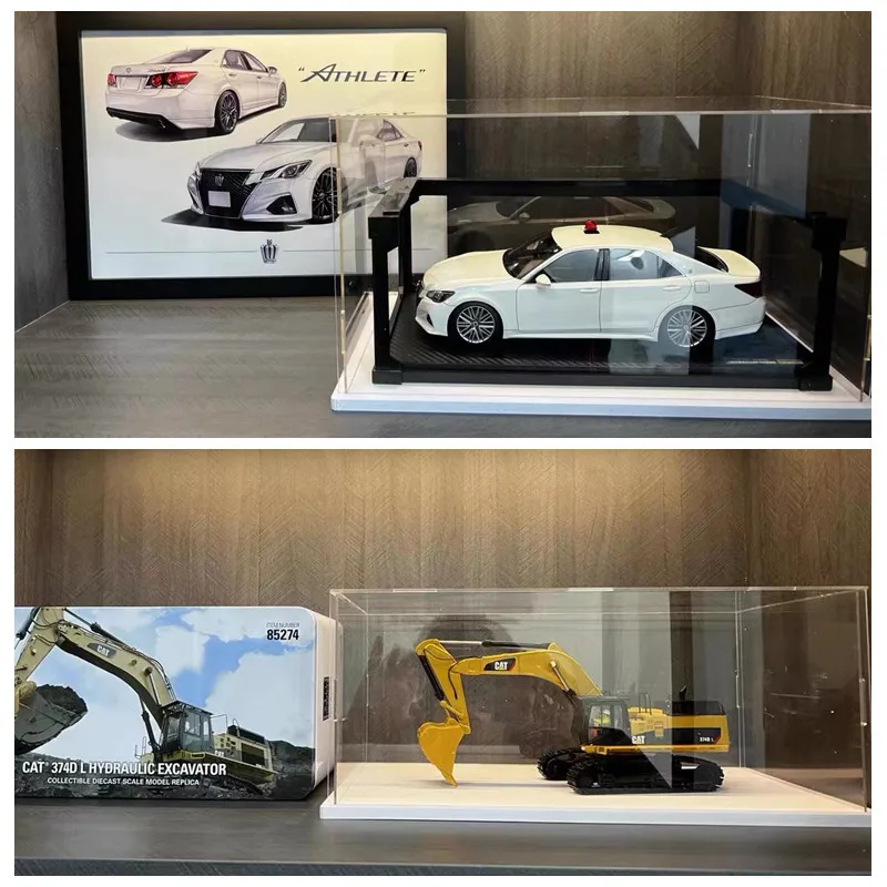 Acrylic Display Case with Door Assemble Acrylic Box for Collectibles Action Figures Toys Storage&Organizing Blindbox acrylic display case acrylic display box