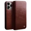 QIALINO Luxury Thin Case for iPhone15 14 13 12 11 Pro Max Mini Genuine Leather Fashion Cover for XR XS Max 7 8 14 Plus Card Slot 1