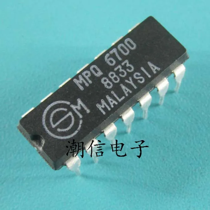 

（10PCS/LOT） MPQ6700 DIP-14 In stock, power IC