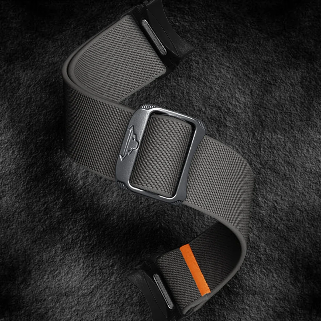 Elastic Nylon No-Gaps Smartwatch Band Strap