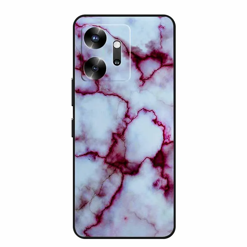Marble Soft TPU Silicone Shockproof Phone Case - Protective Coque Cover