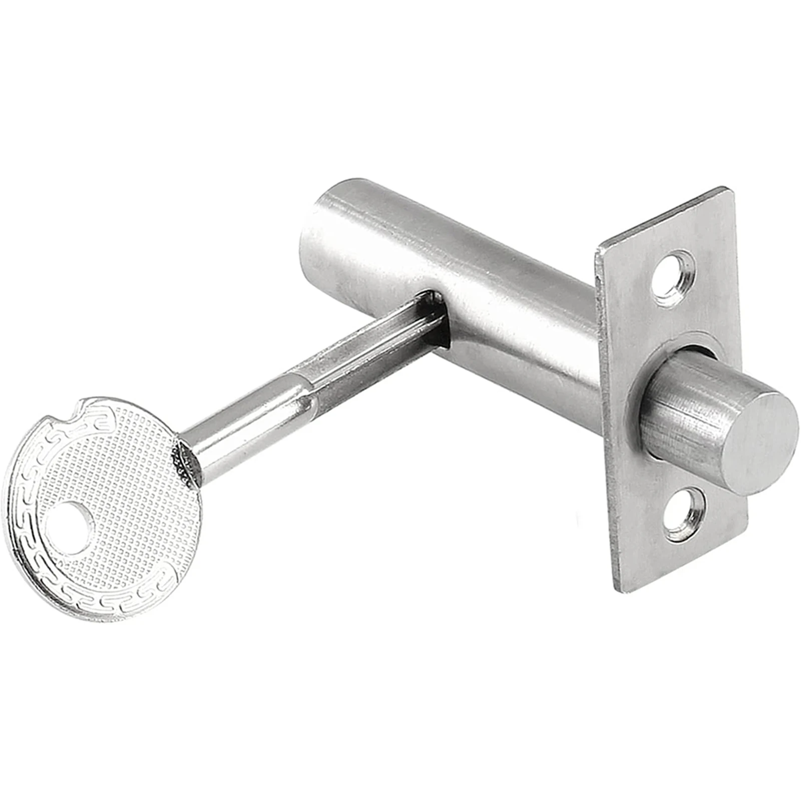 Channel lock tube well lock door lock Invisible Door Stainless Steel Hiddens Manager Well Key Mortise