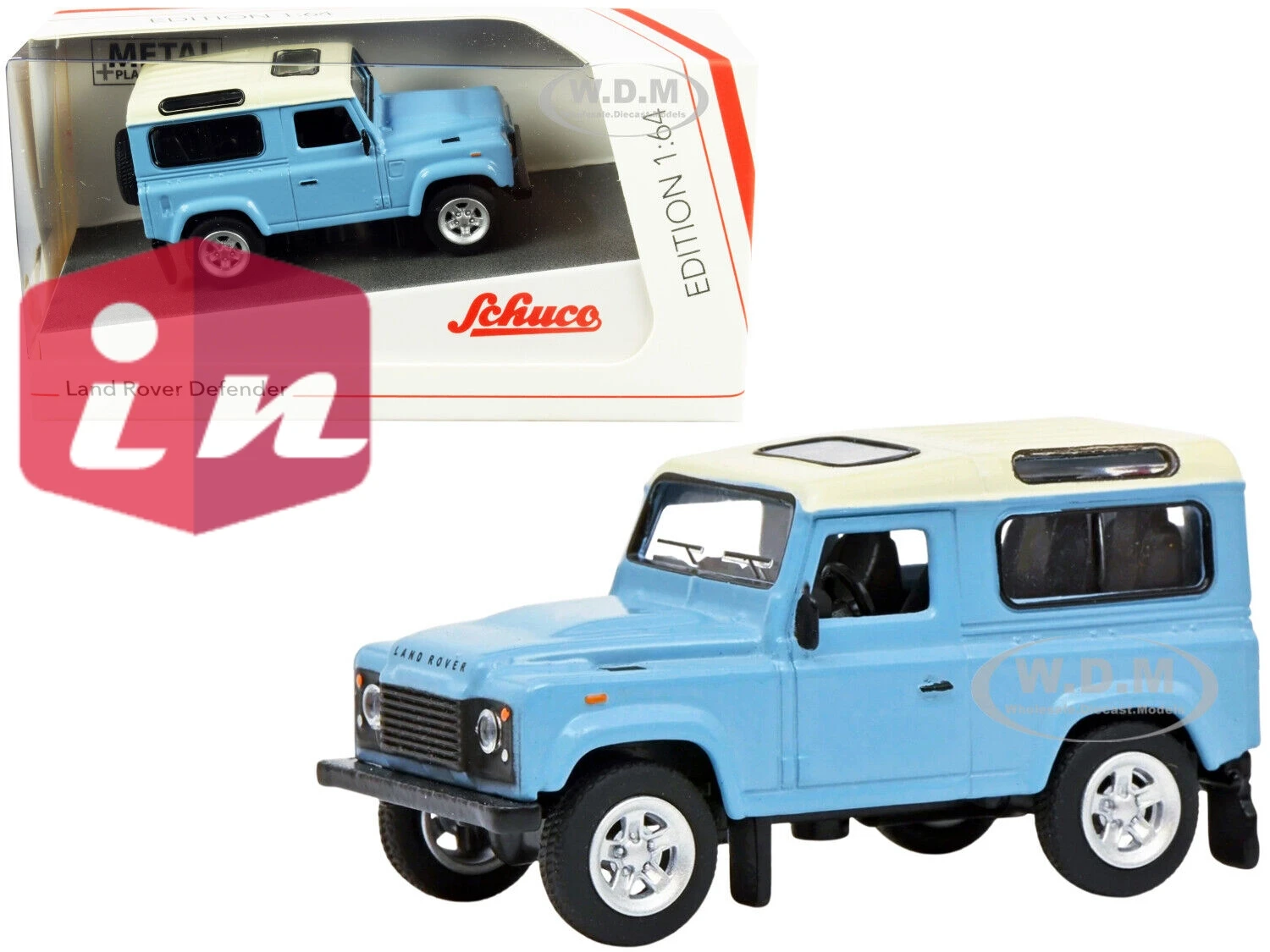 

Defender Scale 1:64 by Schuco Diecast Model Car Collection Limited Edition Hobby Toys