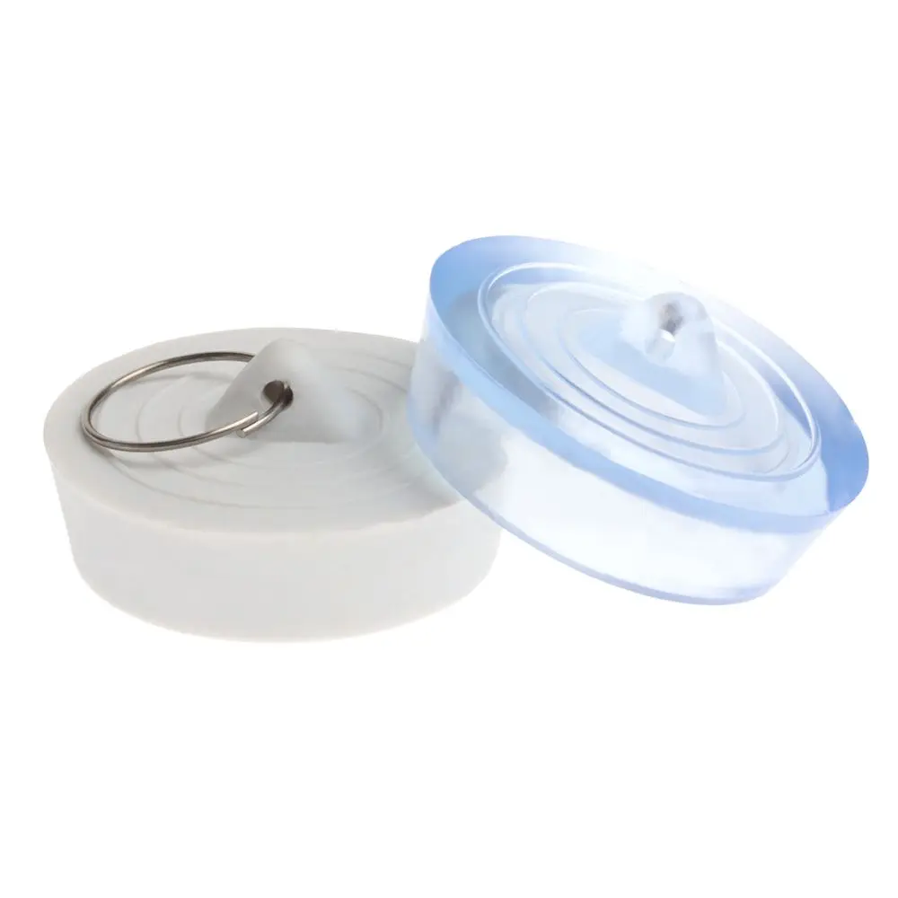 Drain Stopper Basin Drain Stopper Bathroom Sink Plug Silicone Drain Stopper Washbasin Drain Plug Hair Catcher Stopper Drain Pipe Plug Water Sink Plug Bathtub Stopper Drain Cover Sewer Bathroom Supplies Leakage-proof Rubber Plug Washroom Kitchen