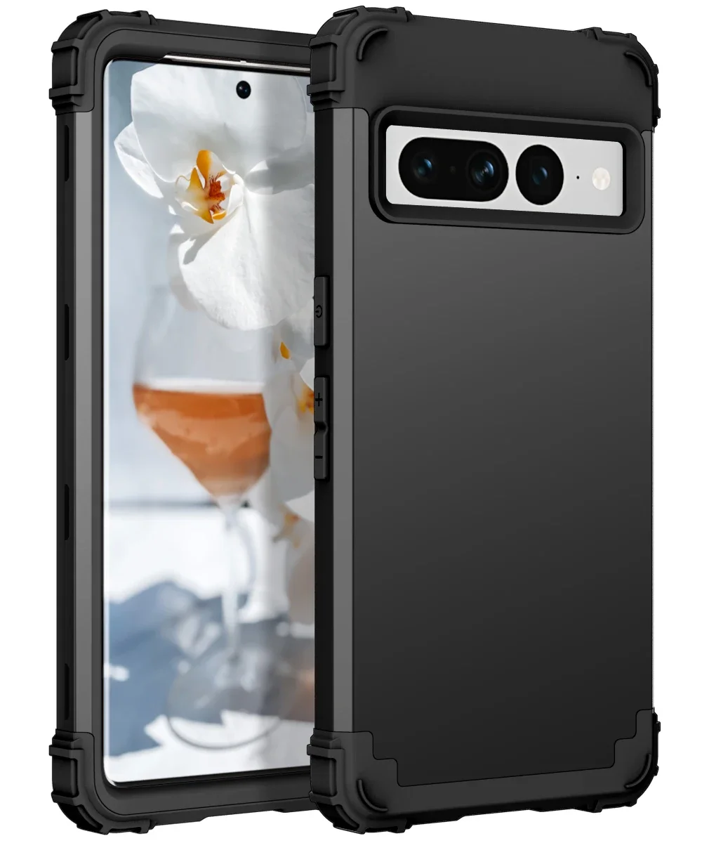 Ultimate Protection Shockproof Phone Case | Heavy Duty Armor with Soft Silicone & Hard PC Back Cover