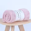 Baby Blanket & Swaddling Newborn Thermal Soft Fleece Blanket Winter Solid Bedding Set Flannel Quilt Infant Bedding Swaddle Wrap 2