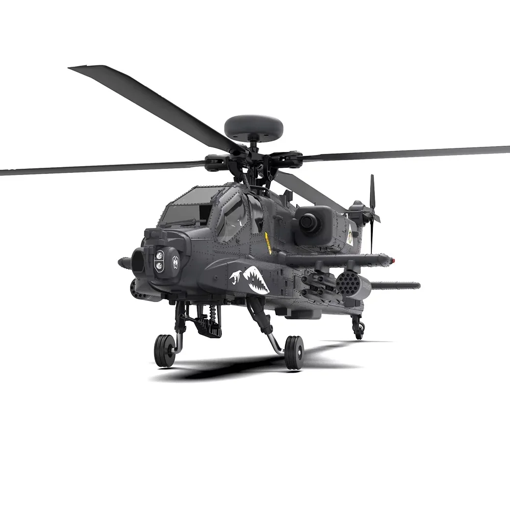 Yxznrc F11s 1:32 Apache Armed Remote Control Electric Helicopter Emulation Model Simulator Rc Aircraft Handle Control Toys Plane 5