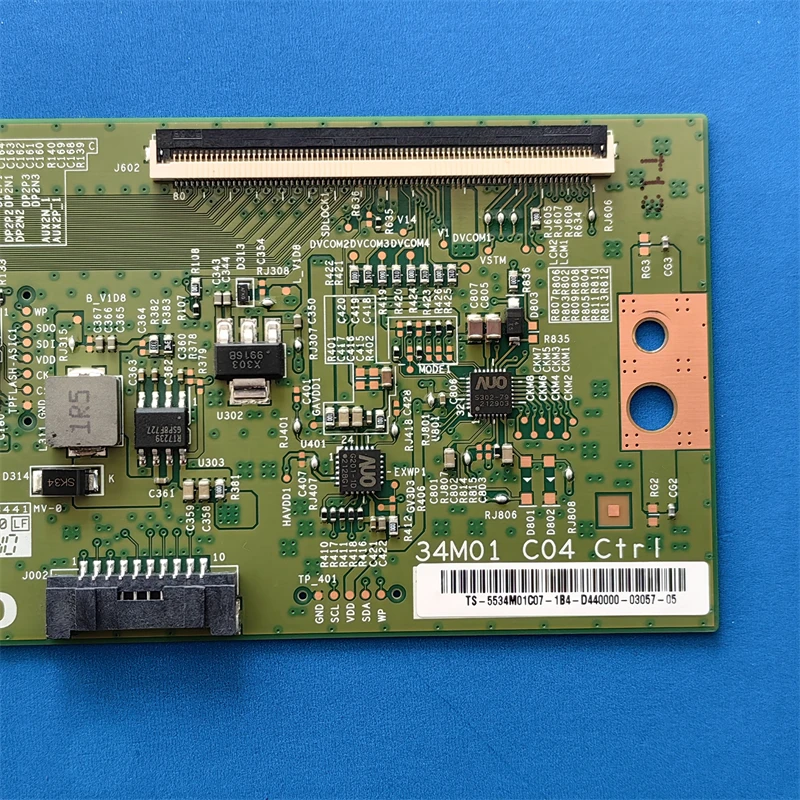 T-con 34m01 C04 Ctrl para Samsung Monitor S3422dwg S3422dw S3422d Cu34g2 bk Cu34g2 5534m01c07 Placa Lógica 34m01-c04 - Image 2