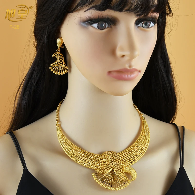 Women's Jewelry Set Necklace And Earrings