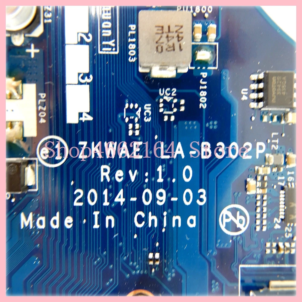 com A86410 Cpu Mainboard para Toshiba Satélite C55d C55d-b5212 Portátil Placa-mãe 100% Testado ok K000891410 La-b302p Placa-mãe para notebook - Imagem 4