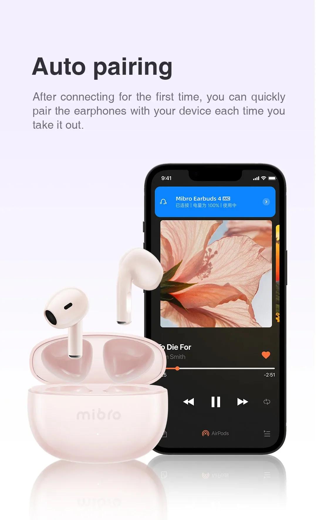 Audífonos Bluetooth Mibro Earbuds 4 MIBRO | falabella.com