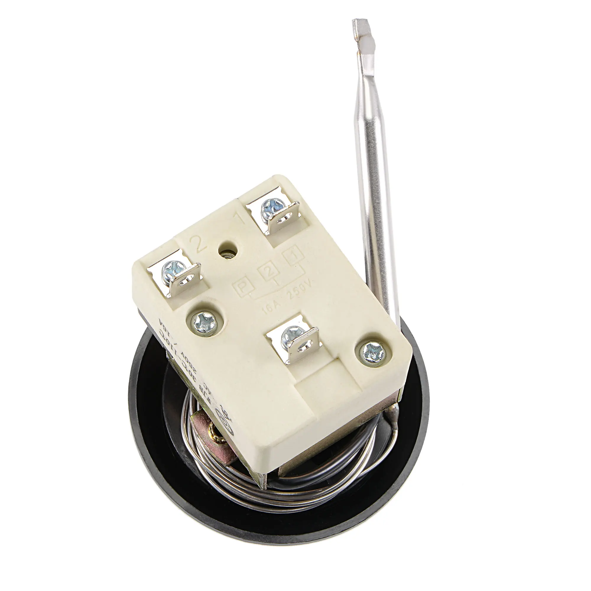 Uxcell 1NO 1NC 250V 16A 30-110C 0-300C 50-400C 온도 제어 스위치 오븐 냉장고 히터 용 모세관 온도 조절기