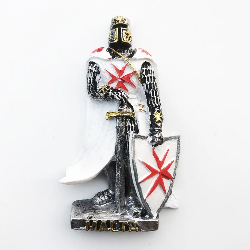 

Fridge magnet decorations Malta soldier shaped resin refrigerator magnet message stickers Tourism souvenirs