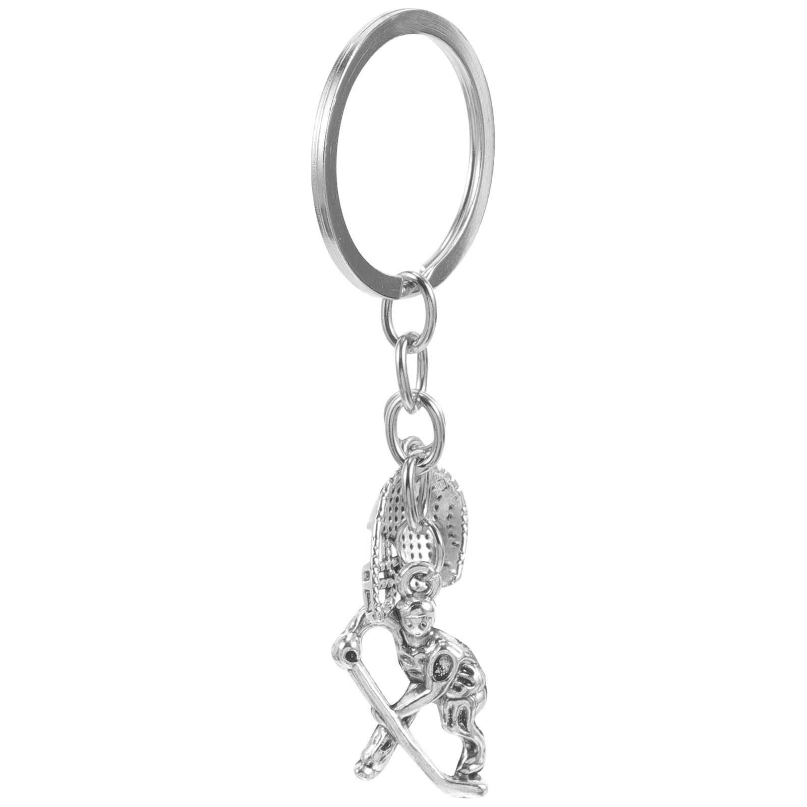 

Брелок для хоккея, персонализированные аксессуары для игроков, подвесные сумки, очаровательные спортивные металлические кольца