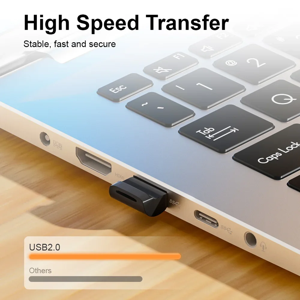 새로운 슈퍼 미니 블랙 USB 2.0 플래시 드라이브 64GB 비즈니스 메모리 스틱 32GB 16GB 펜드라이브 고속 방수 휴대용 8GB U 디스크