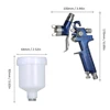 Spary Gun 0.8mm/1.0mm Mini HVLP Spray Gun Paint Airbrush Gravity Feed for Wall Car Painting Nail Cake Decorate Painting 3