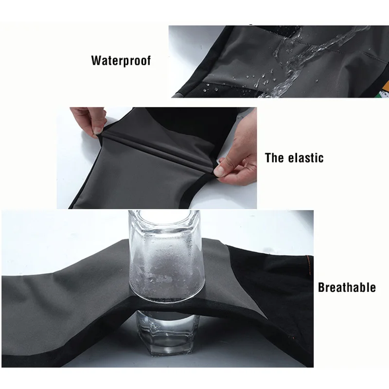 TRVLWEGO Men Summer Sports breathable Pants Hiking Trousers Camping Splash Prevention Quick Dry UV Resistant Elastic Thin 6