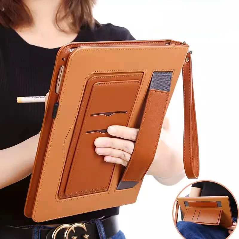 

Leather Case For iPad Pro 12.9 2015 2017 Pro 12.9 Pro 11 Air 5 4 3 Pro 2 1 Pro 9.7 9th 8th 7th 10.2 Mini 6 5 4 3 2 1 iPad 4 3 2