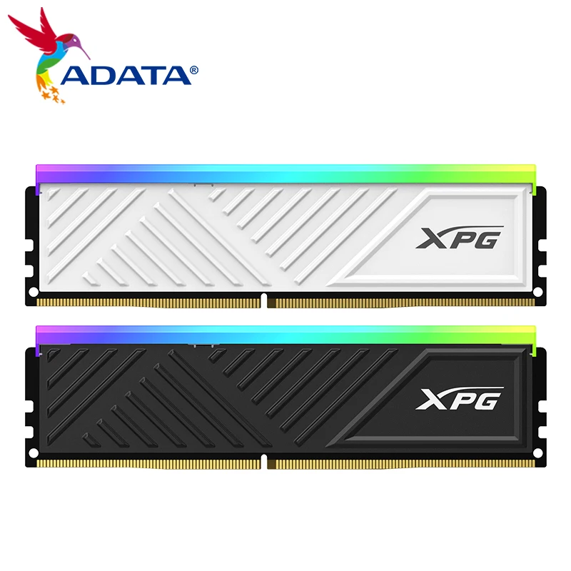 Adata-xpg Módulo de Memória Gaming Spectrix D35g Módulo de Memória Rgb Ddr4 8gb 16gb 3200mhz 3600mhz U-dimm Dissipador Único Gaming Ram para Desktop