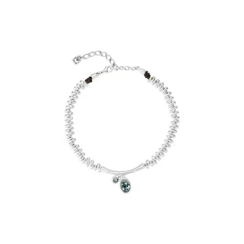 UNOde50 2023 New Design Delicate Fashion Electroplated 925 Silver Necklace Holiday Jewelry Gift