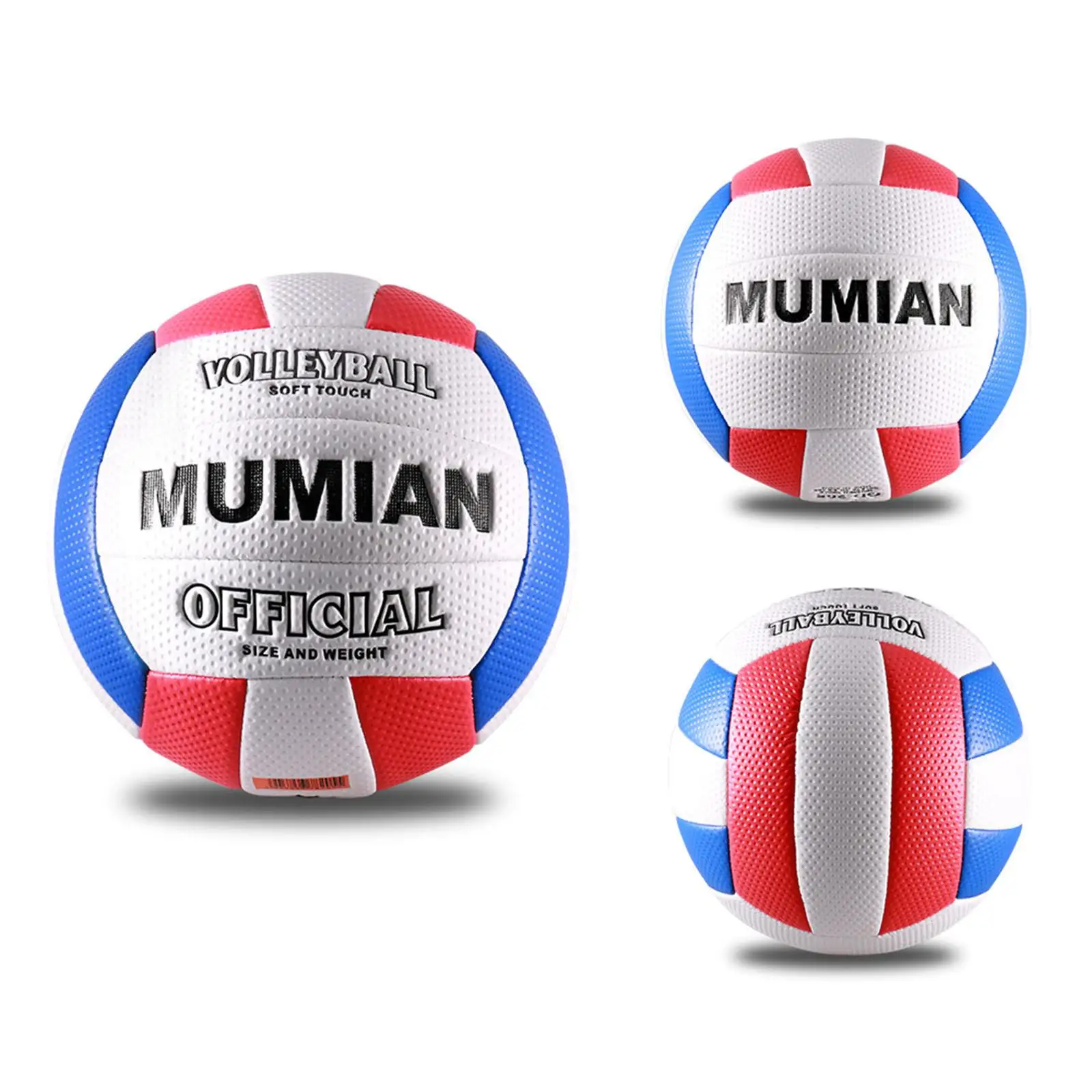 Outdoor Volleyball Volley Ball Lightweight Size 5 Volleyball Beach Game Volleyball Leather Volleyball for Beginners Competition
