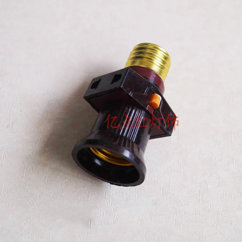 4 Portalampada E27 Con Interruttore - Presa Senza Fili Per Lampadine LED 220V - Foto 12