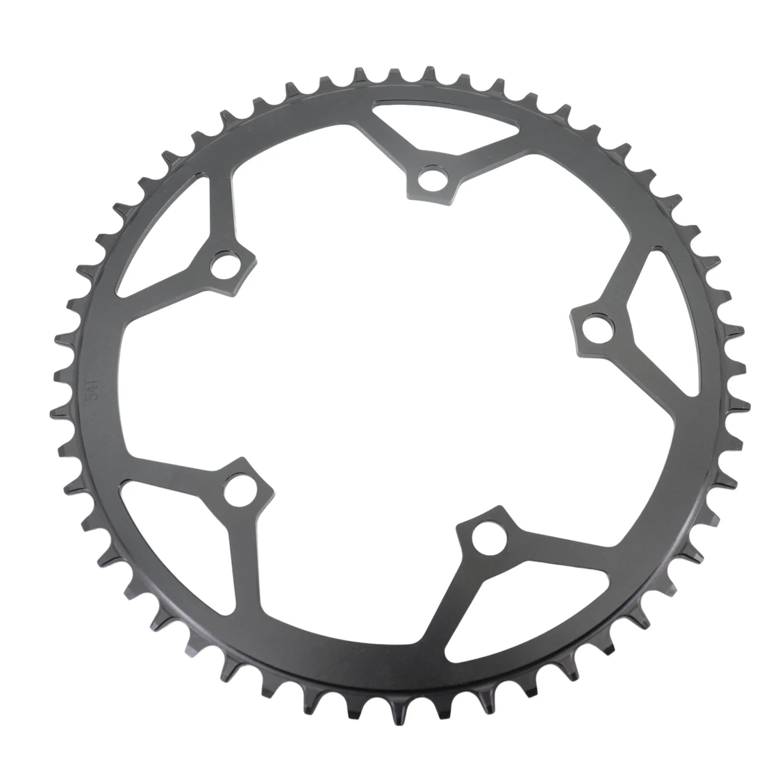 Plateau étroit BCD 130 Pour Vélo De Route - 159.89mm, Noir, Alliage CNC Neuf